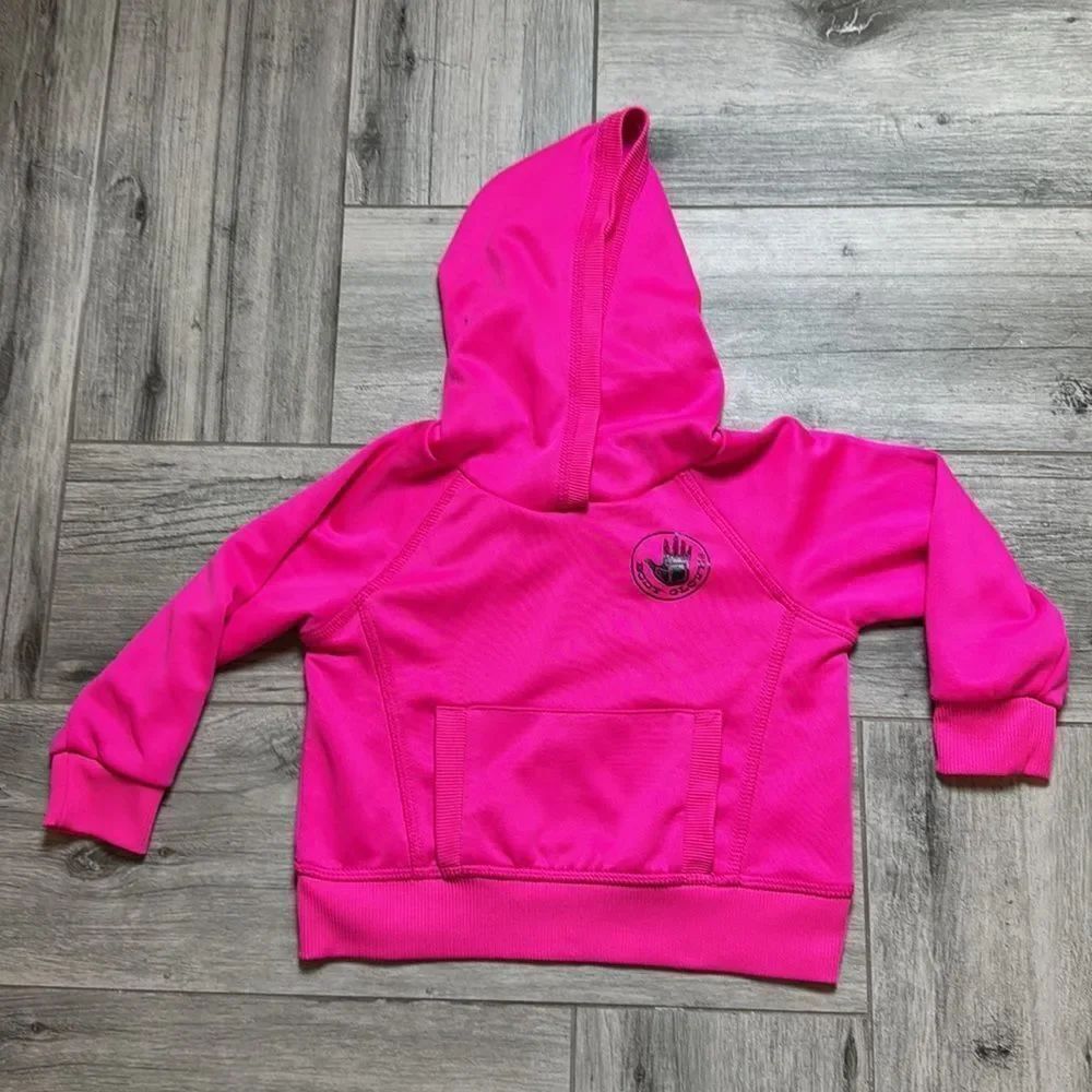 Body Glove Kids Long Sleeve Pullover Hoodie Sweatshirt Pink 2T